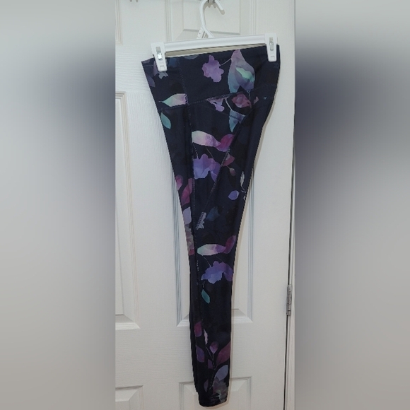 All In Motion Contour Power Waist Floral Women's Leggings - Picture 5 of 7
